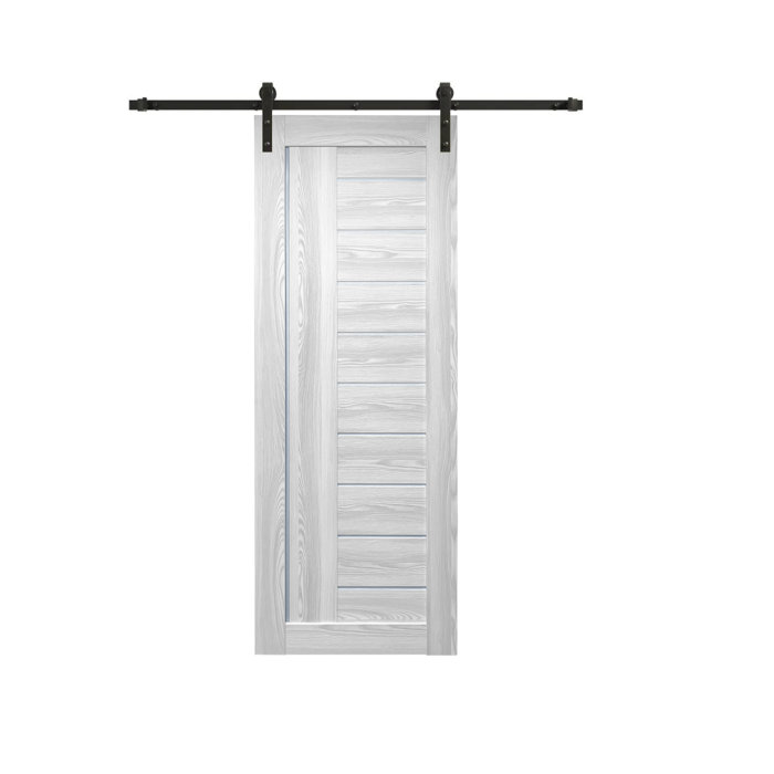 Valusso Design LLC Tallahassee Prefinished Barn Door with Installation Hardware Kit Wayfair